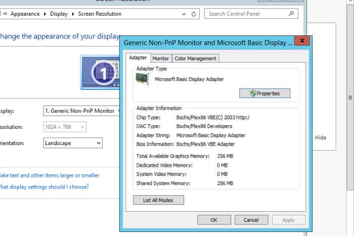 How to change Windows 10 Microsoft Basic Display Adapter To Current Graphics Adapter 1