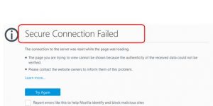 How to fix "Secure Connection Failed" error message in Firefox [troubleshooting guide] 8