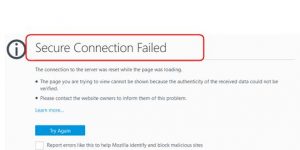 How to fix "Secure Connection Failed" error message in Firefox [troubleshooting guide] 10