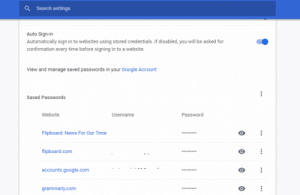 How To Access Saved Passwords On Chrome