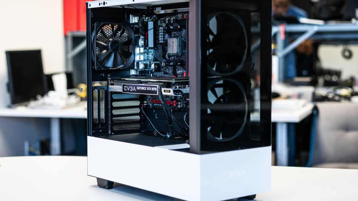 budget water cooled pc