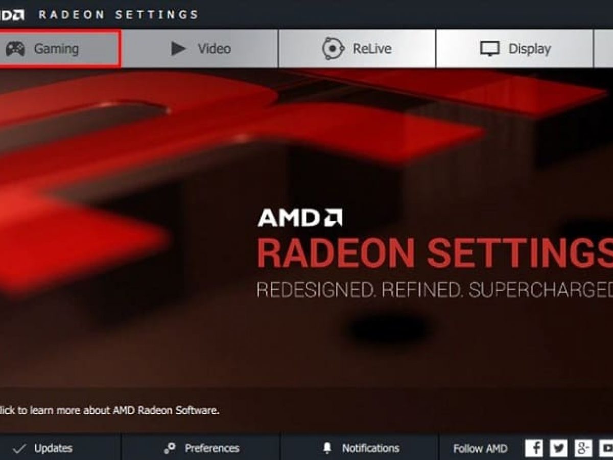 how to download amd radeon settings