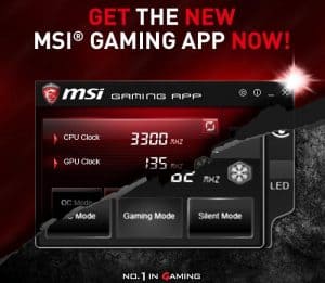 MSI gaming app