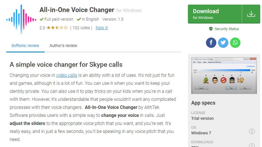 All-in-One Voice Changer