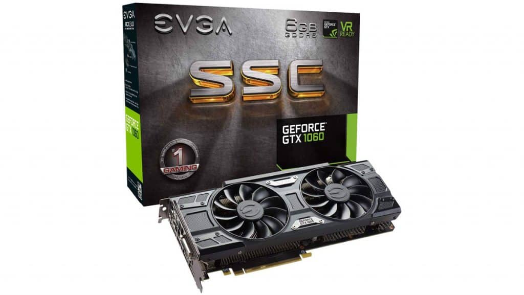 EVGA GeForce GTX 1060 SC GAMING