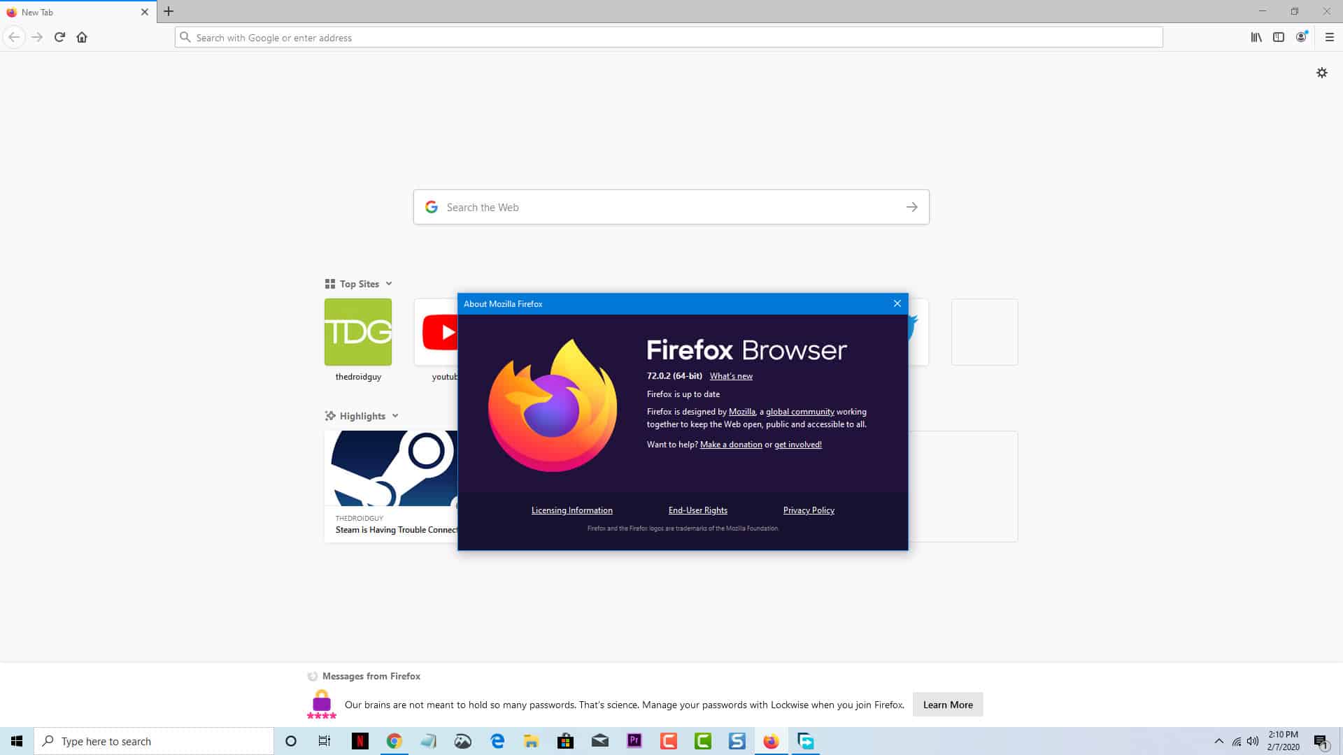 Change Search Engine in Firefox