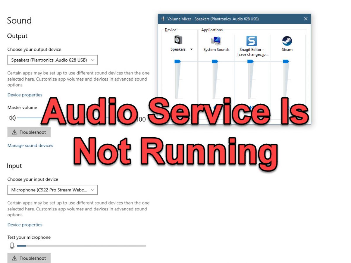 audio service is not running windows 10 audio service is not running windows 10