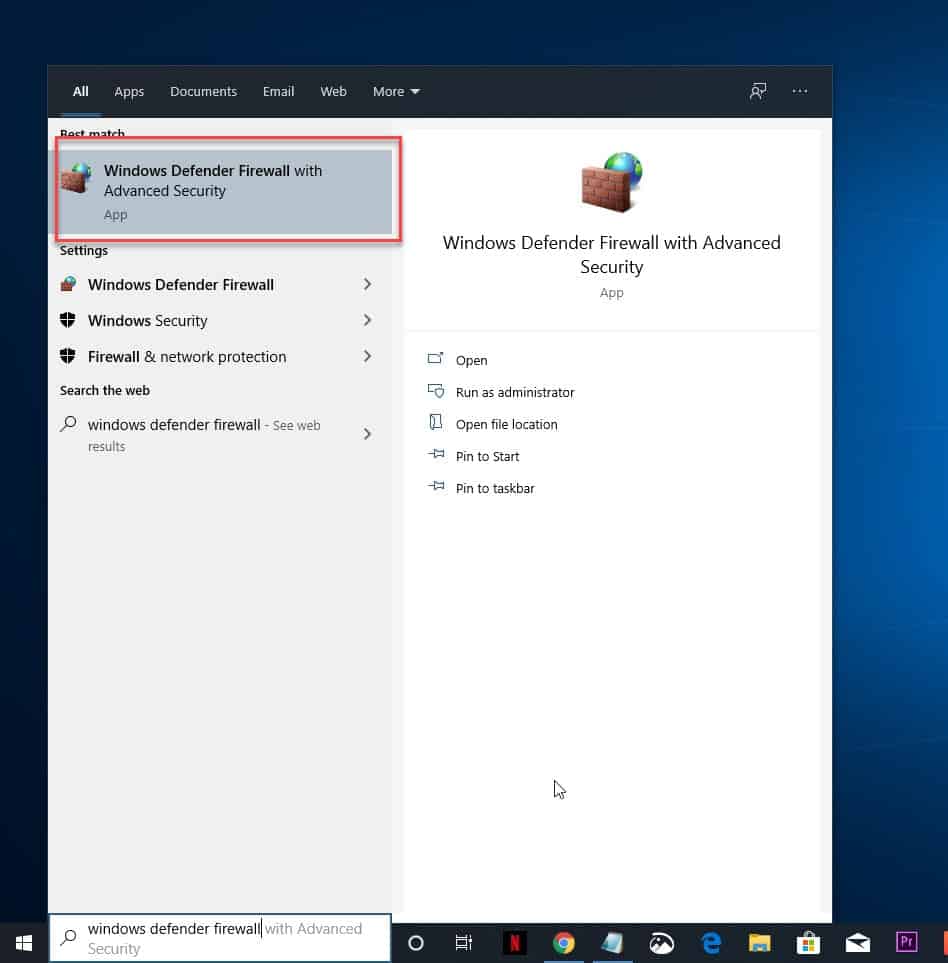 Block Windows 10 Programs From Accessing The Internet