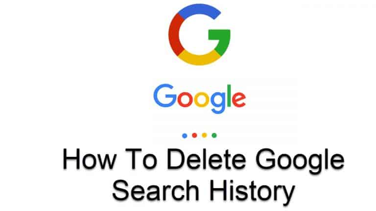 Delete Google Search History