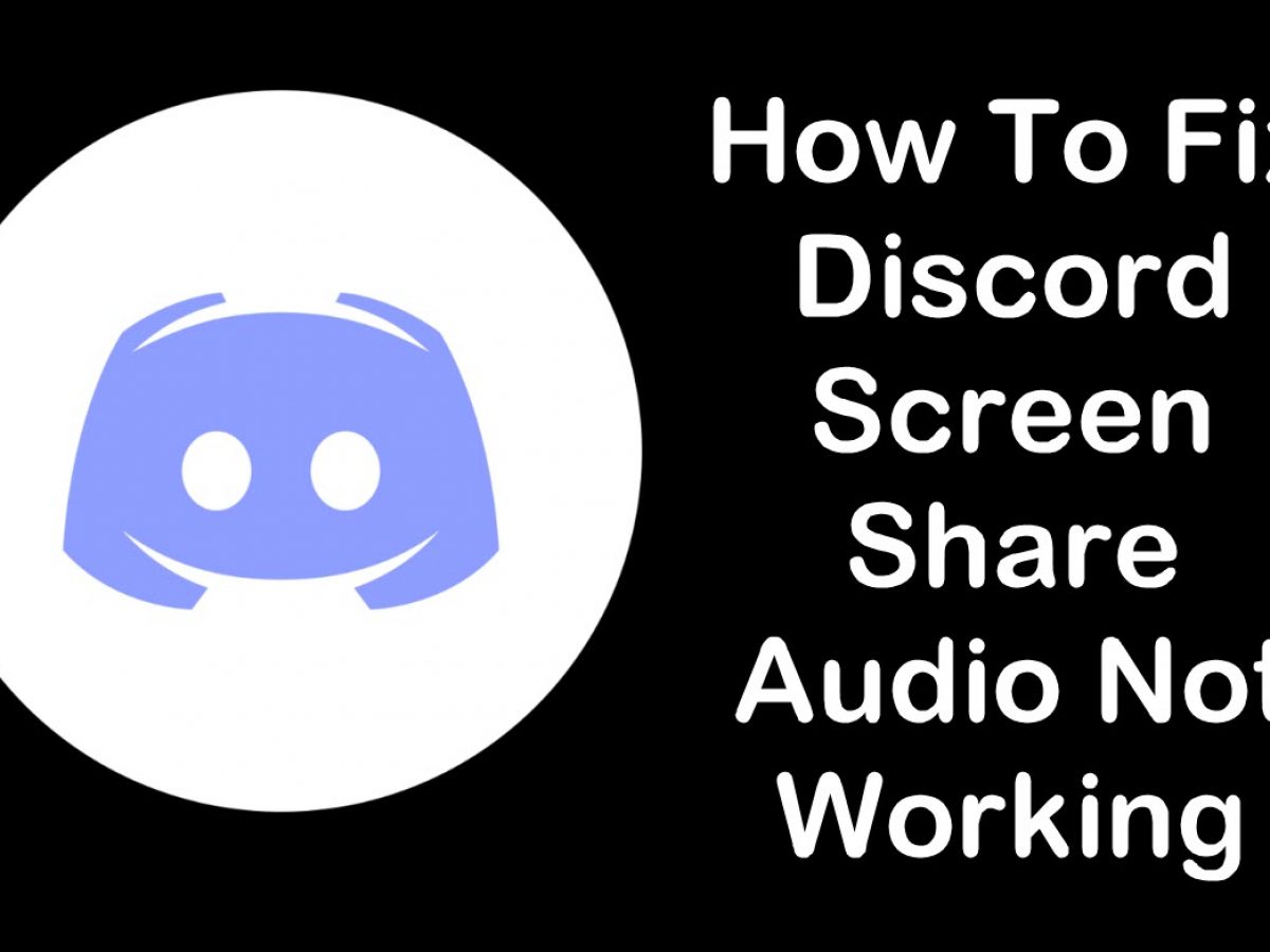 audio and screen sharing discord