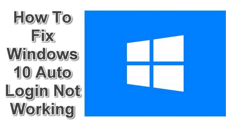 Auto Login Not Working
