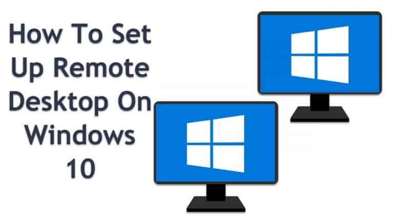 Set Up Remote Desktop