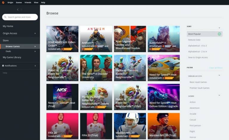Origin Won't Open After Launch