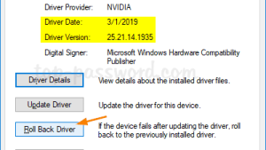 How To Rollback NVIDIA Drivers On Windows 10 Quick and Easy Way