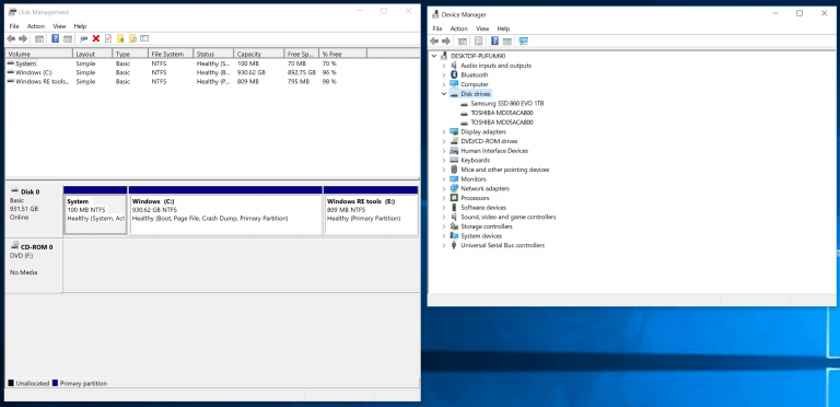 SSD Not Showing Up In Disk Management