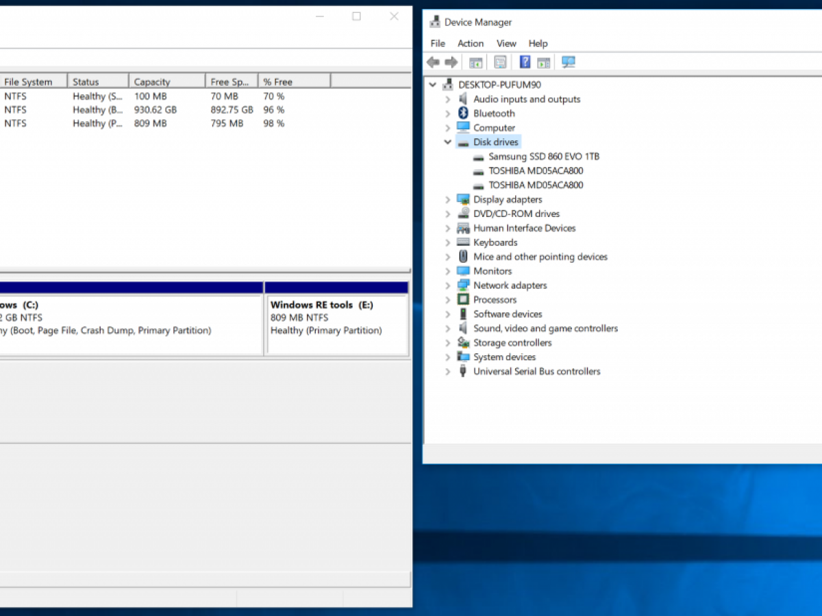 ssd not in disk management ssd not in disk management