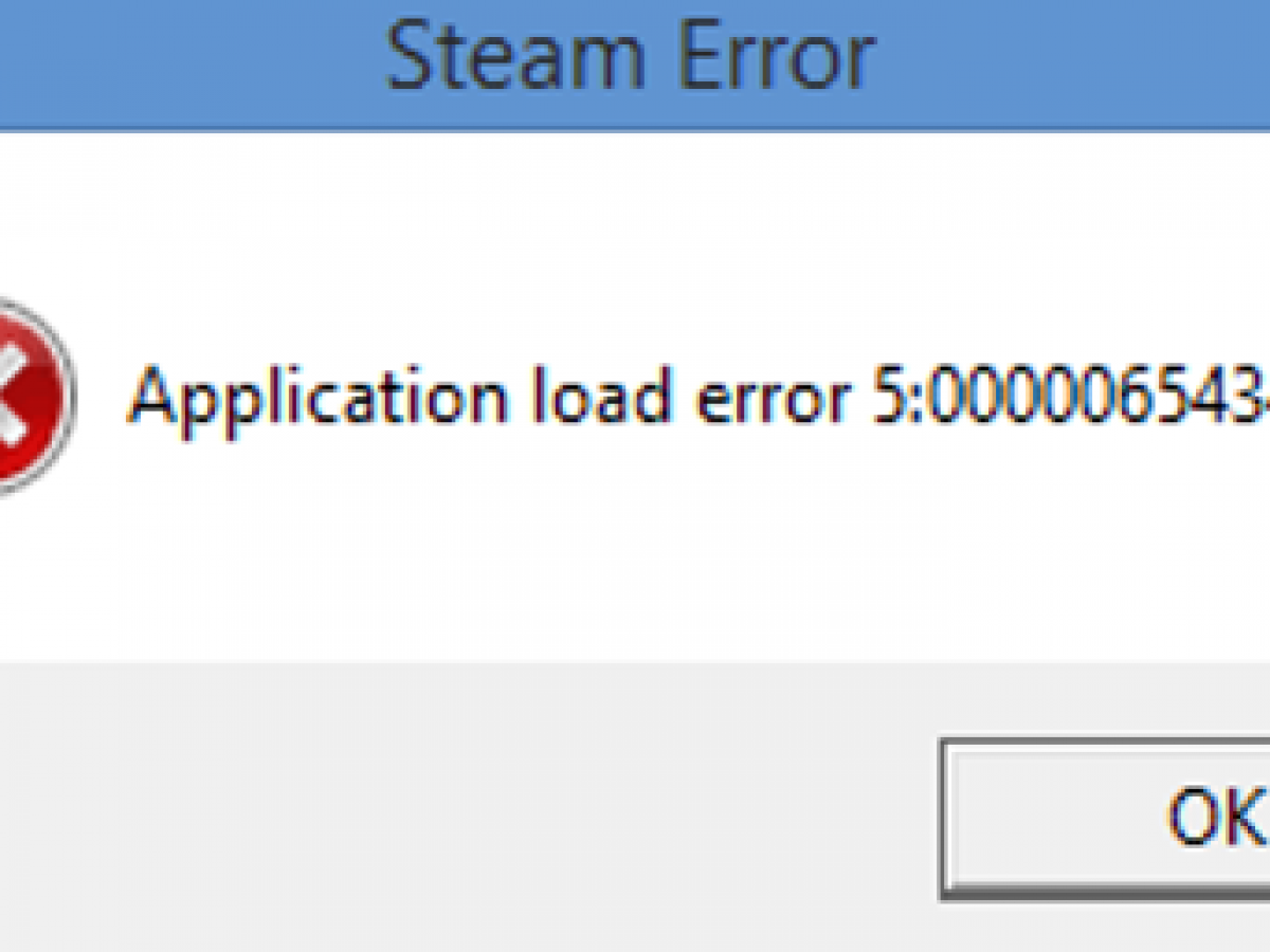 How To Fix Steam Application Load Error 5:0000065434 Issue
