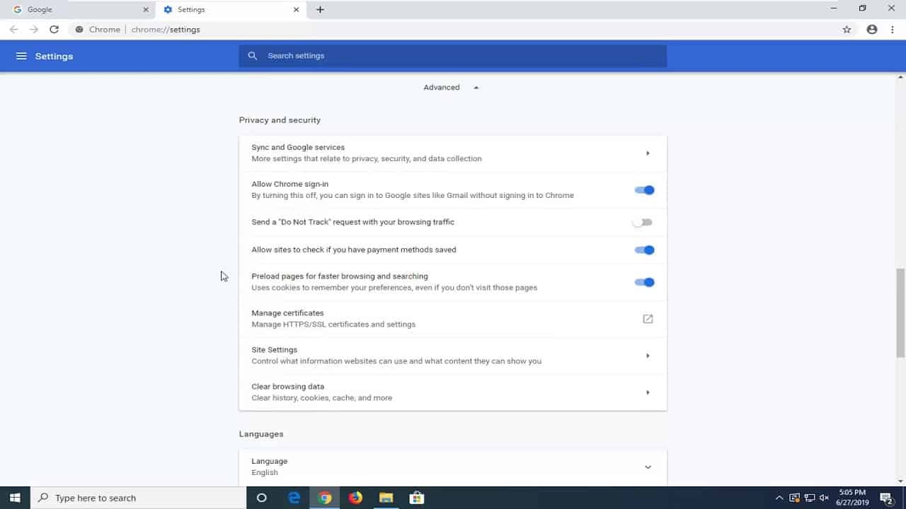 chrome starts automatically windows 10