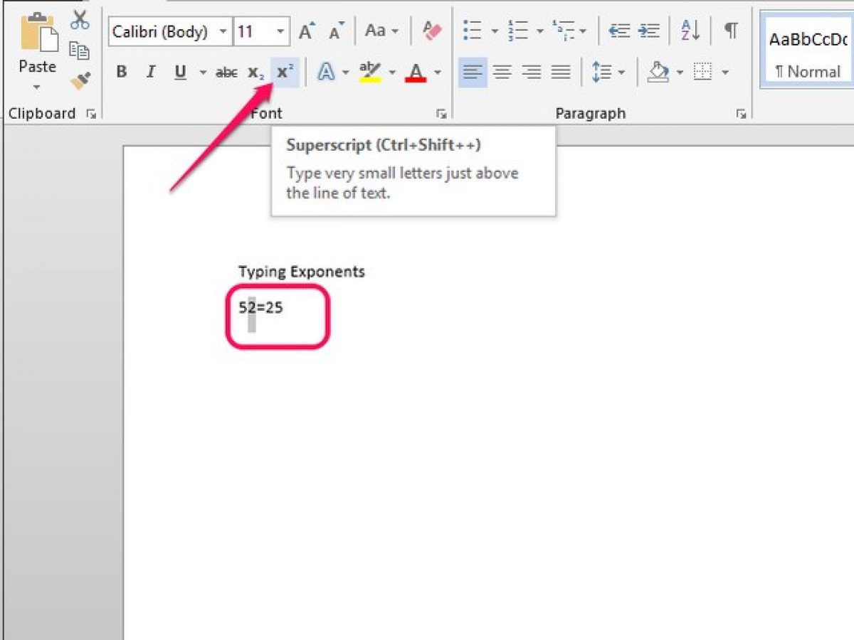 How To Type An Exponent On Windows 12 Quick and Easy Way