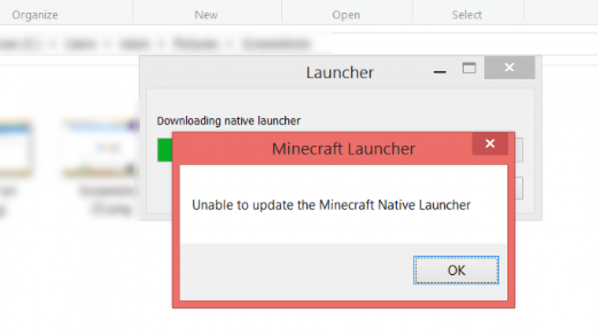 How To Fix Unable To Update The Minecraft Native Launcher Issue