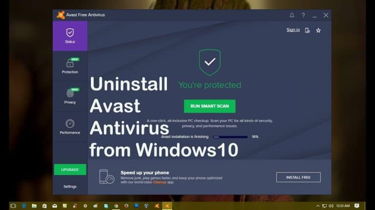 Uninstall Avast Completely