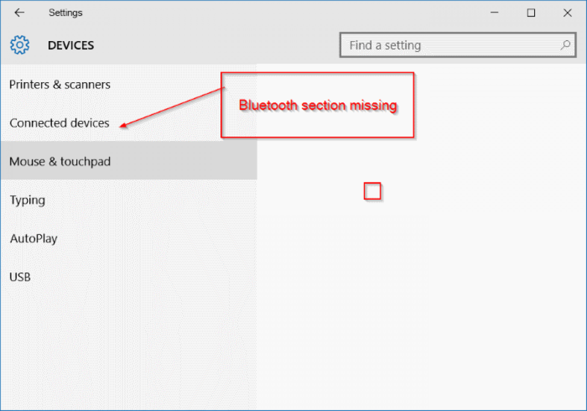 windows 10 bluetooth missing