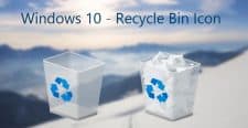 Recycle Bin Missing From Desktop Issue