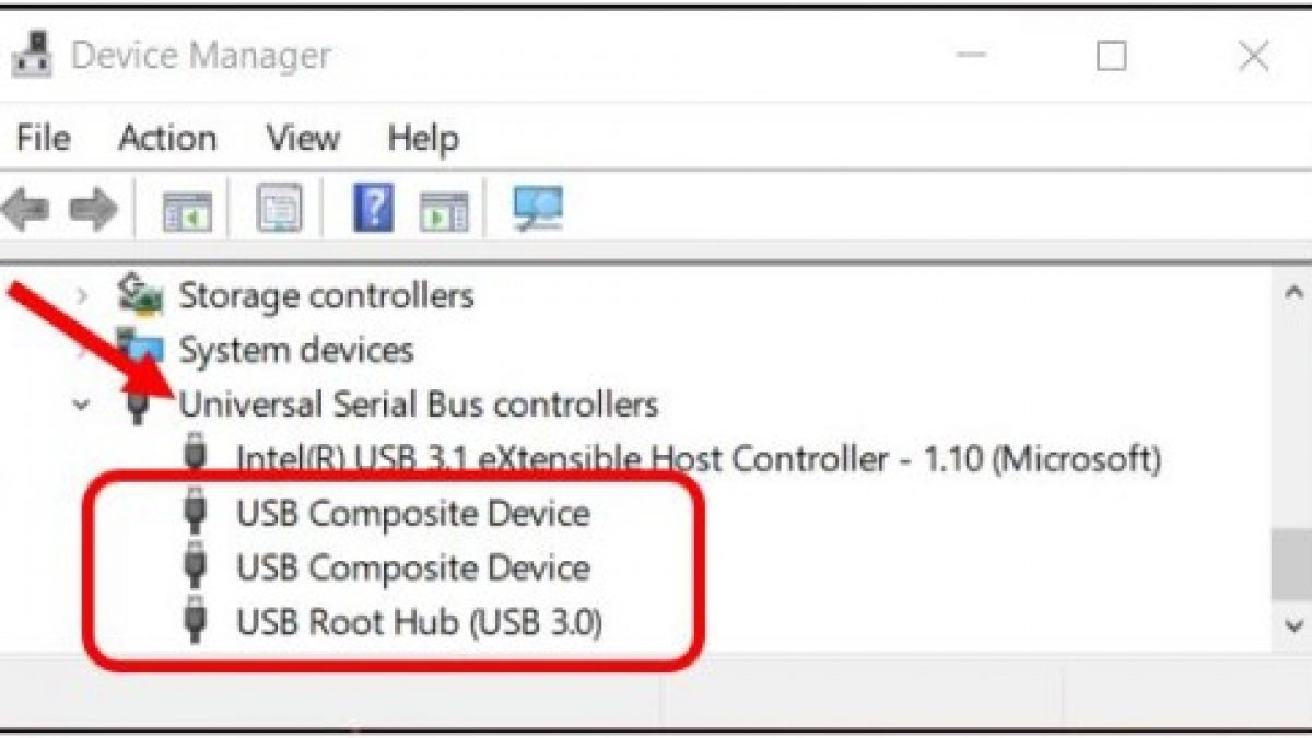 usb composite device driver error usb composite device driver error