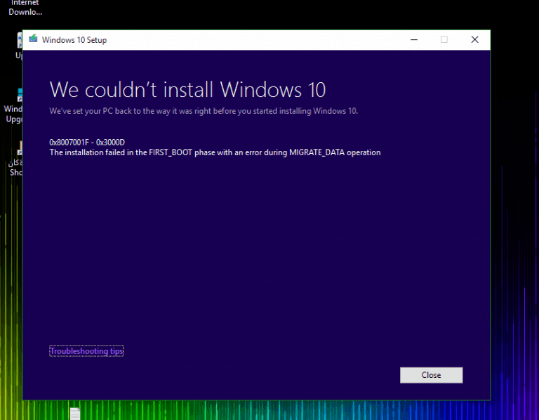 Windows 10 Won't Update Issue