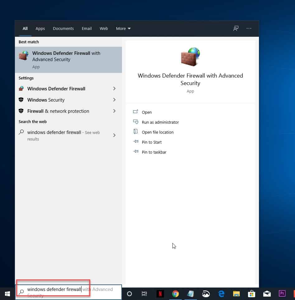 Block Windows 10 Programs From Accessing The Internet