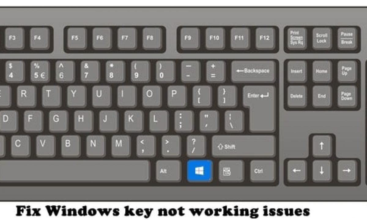 my windows key stopped working my windows key stopped working