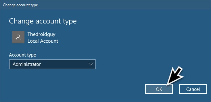 Make Yourself An Administrator In Windows 10