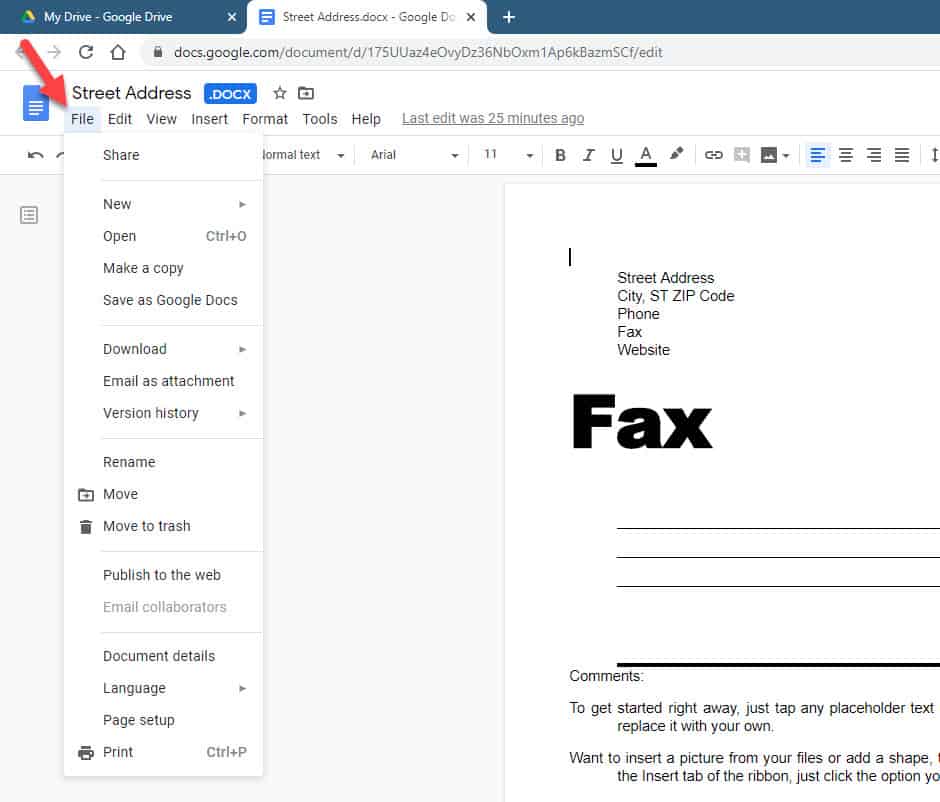 Convert Word Docs To Google Docs