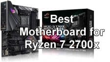 Motherboard for Ryzen 7 2700x