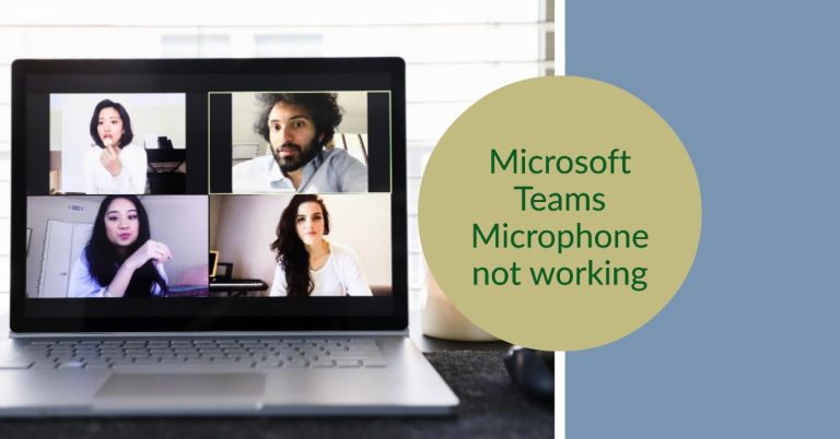 Microsoft Teams Microphone not working
