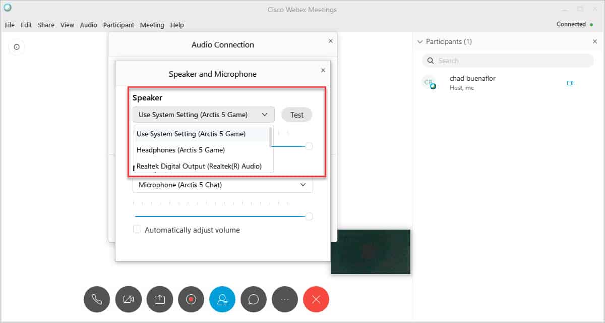 mic quit working for webex on mac mic quit working for webex on mac