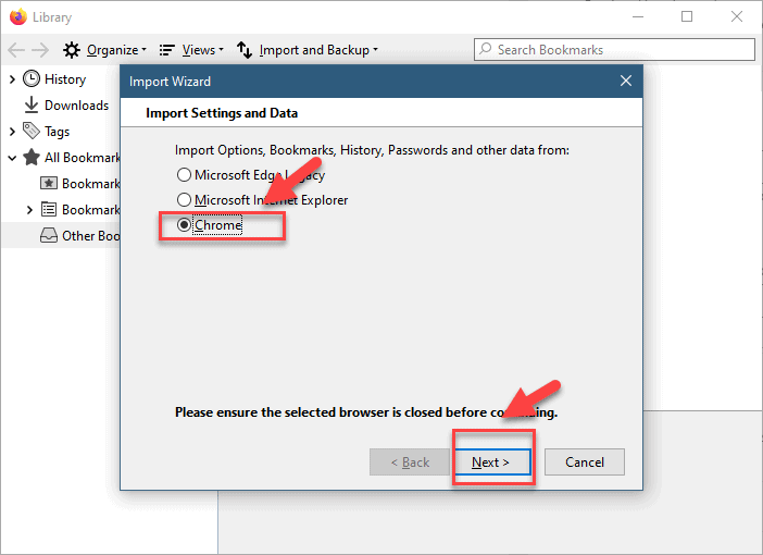 import settings and data
