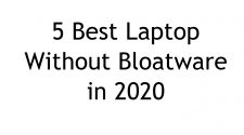 Laptop Without Bloatware