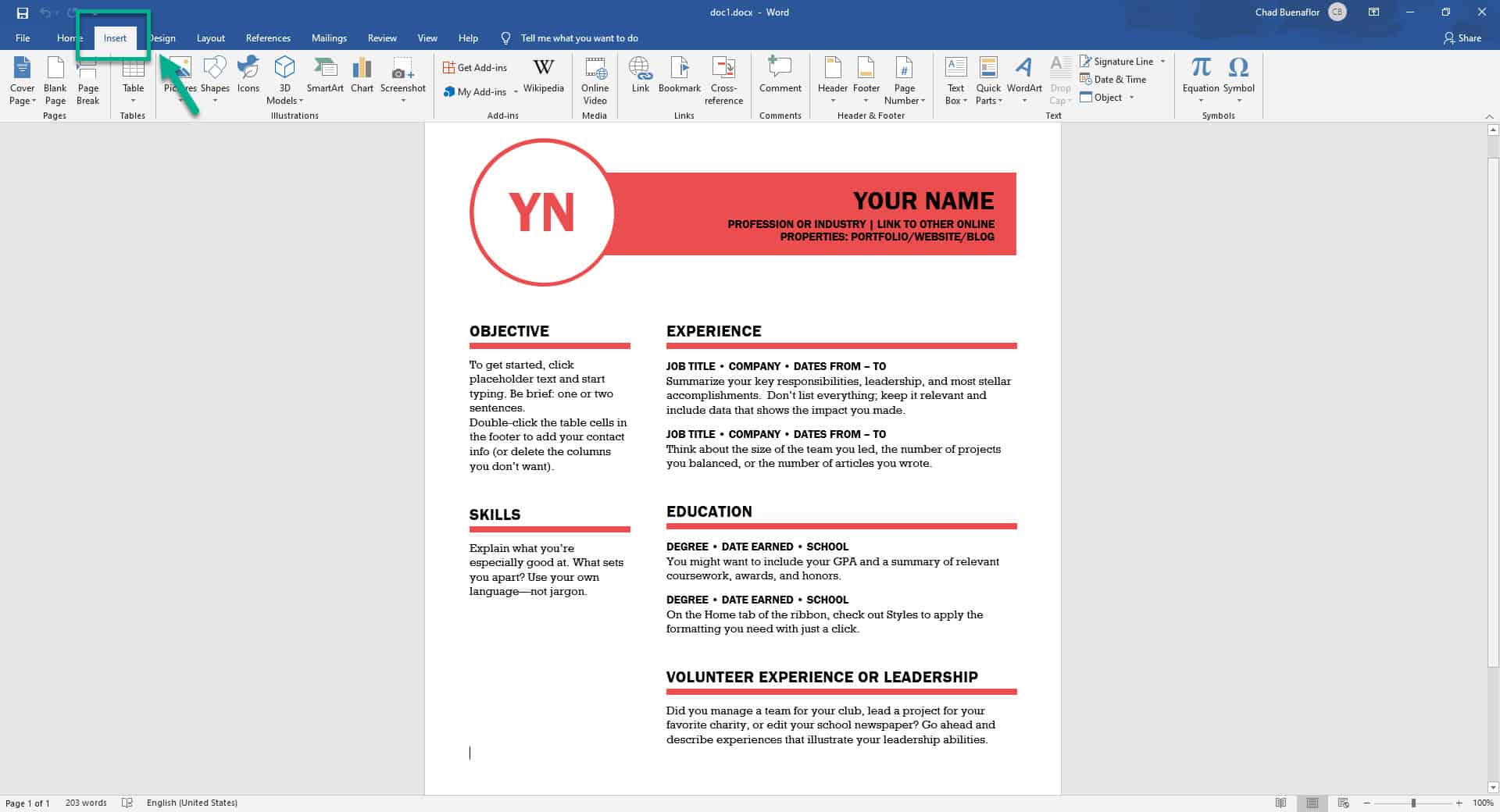 Combining word documents