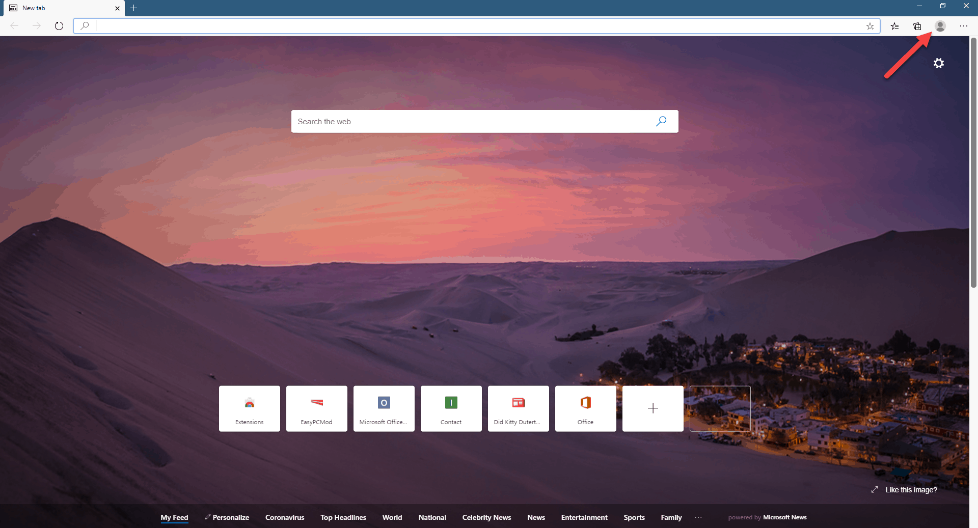 Creating Multiple User Profiles in Microsoft Edge