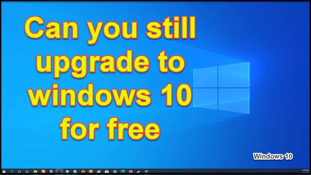 upgrade windows 8 to 10 free