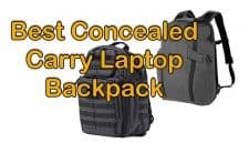 Best Concealed Carry Laptop Backpack