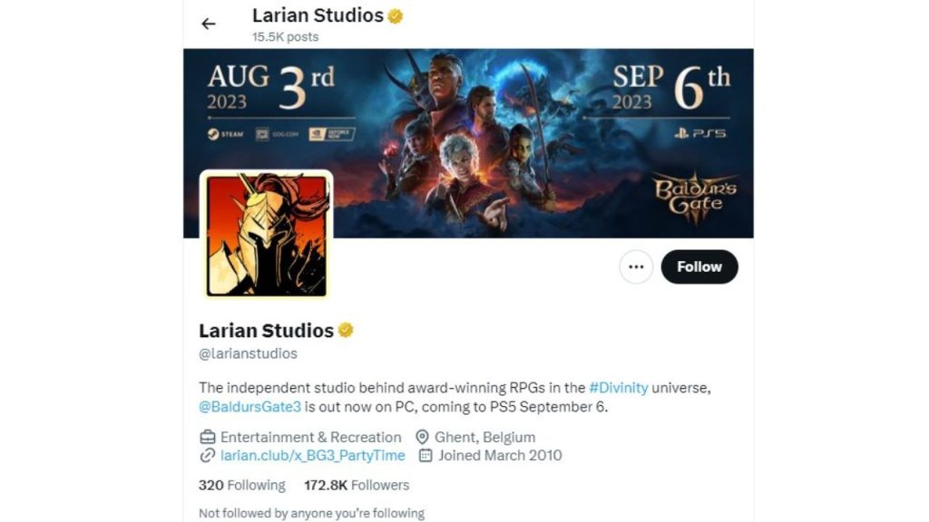 Always check the official Larian Studios Twitter @larianstudios and Baldur's Gate 3 Twitter @baldursgate3 for updates on scheduled maintenance periods or unplanned server disruptions.