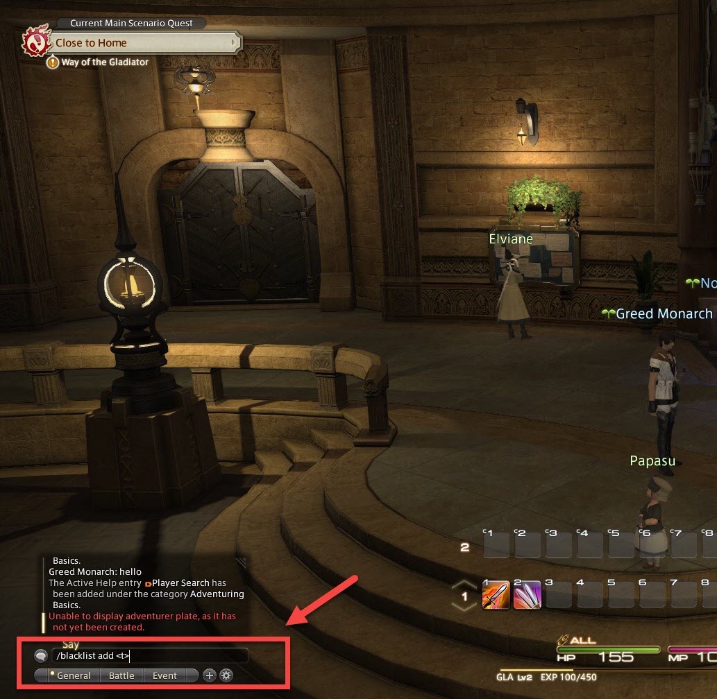 How to Blacklist in Final Fantasy XIV 1