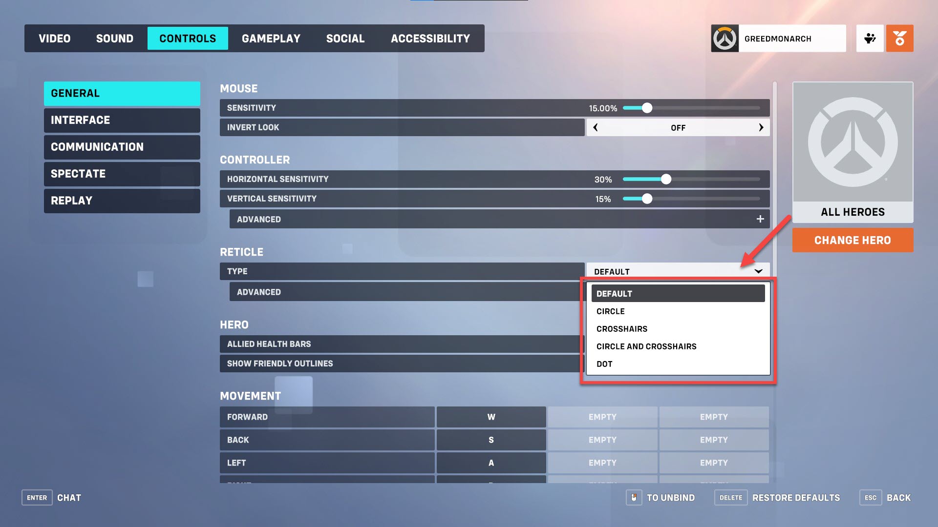 How to Change Crosshair in Overwatch 2 1