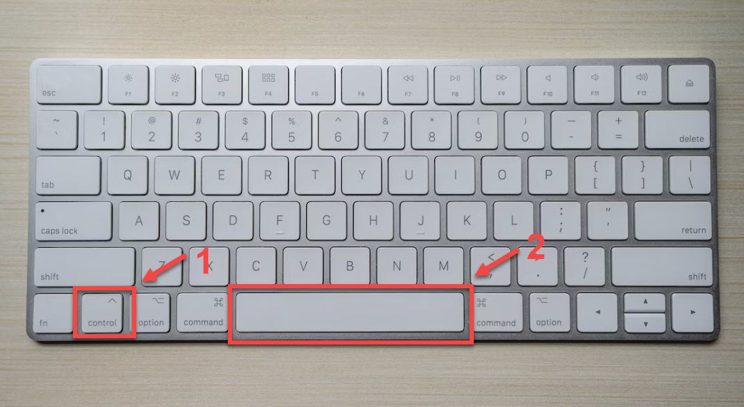 Keyboard control for dive