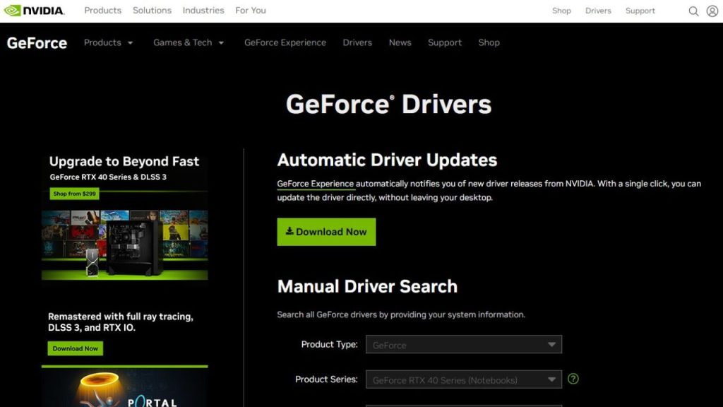 Visit the Nvidia/AMD/Intel website and download the latest graphics drivers
