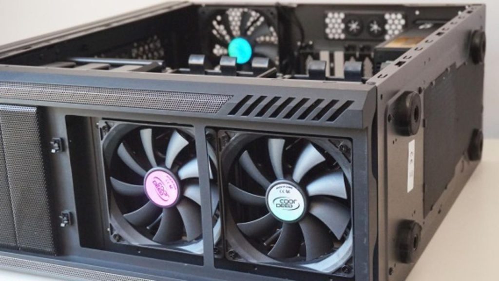 Ensure case fans are properly configured for good ventilation.