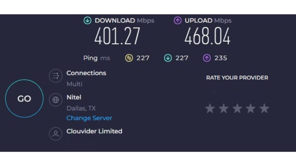 Run an internet speed test using a tool like Speedtest.net to check for lag, packet loss, or slow speeds that may cause Error Code 85