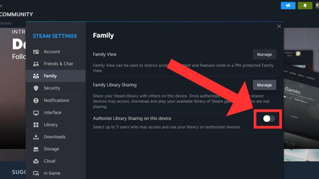 How To Use Family Library Sharing Feature On Steam | Updated 2023 1